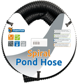 ZWARTE SPIRAALSLANG 40 MM 30M