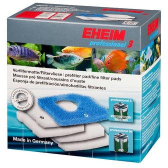 EHEIM SET FILTERMAT FILTERVLIES 4 VOOR PROF. 3 2071/73/74/75