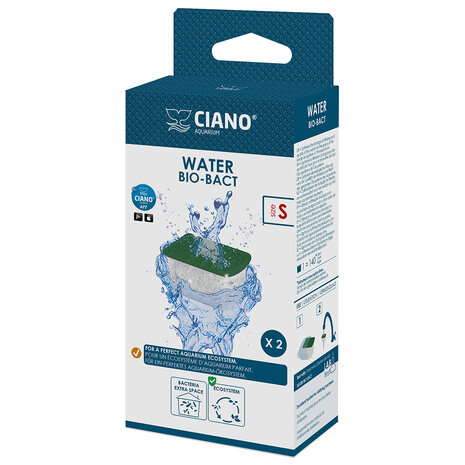 Ciano BIO-BACT SMALL 2ST 3,8x3x2,3cm groen