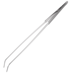 DENNERLE PLANT TWEEZERS CURVED 30 CM