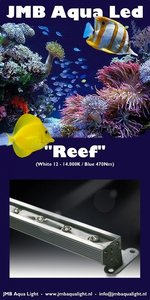 JMB Aqua Led 09W/030CM - 2W/1B - 12-14.000K - REEF - Bright