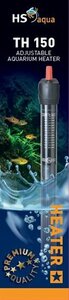 HS AQUA GLASS AQUARIUM HEATER & PROTECTOR TH-150