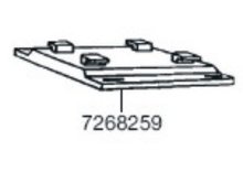 EHEIM BEVESTIGINGSPLAAT VOOR 1060/1260/1262